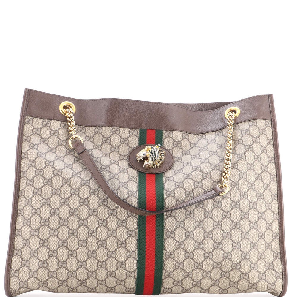 Gucci Large Rajah Chain Tote